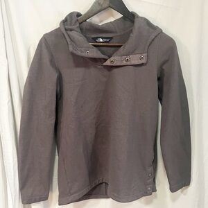 The North Face Knit Stitch Fleece Pullover Hoodie Womens Size Small Gorpcore